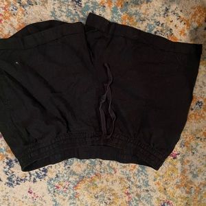 Black shorts